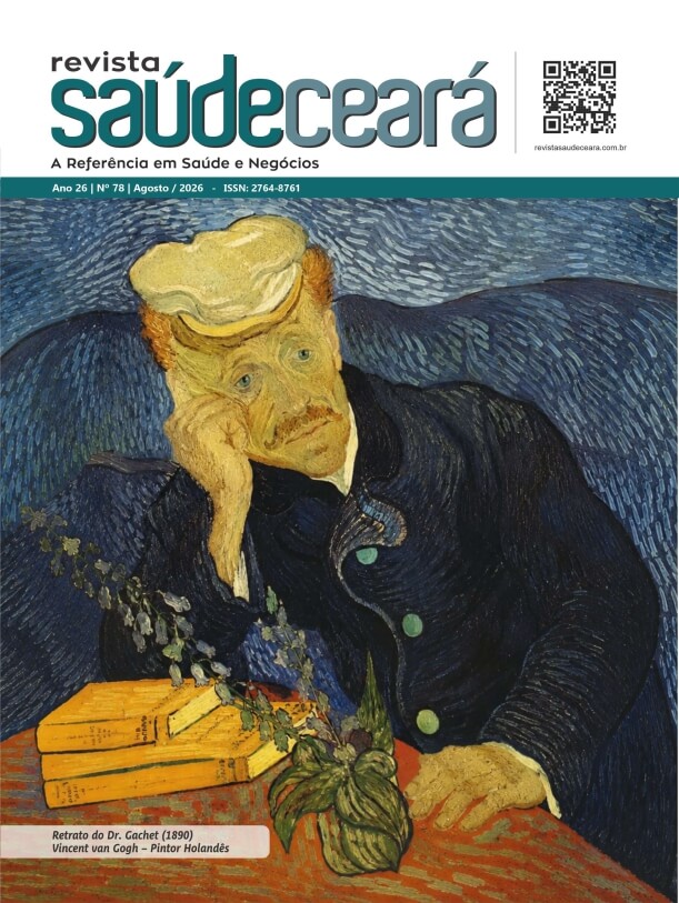 Capa da edição da Revista Saúde Ceará